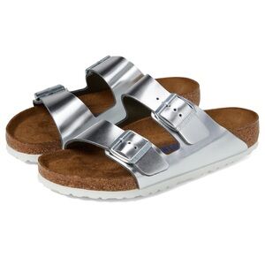 NIB Birkenstock Women's Arizona Soft Footbed Sandals size 40